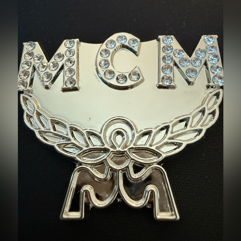Silver Logo Brooch
